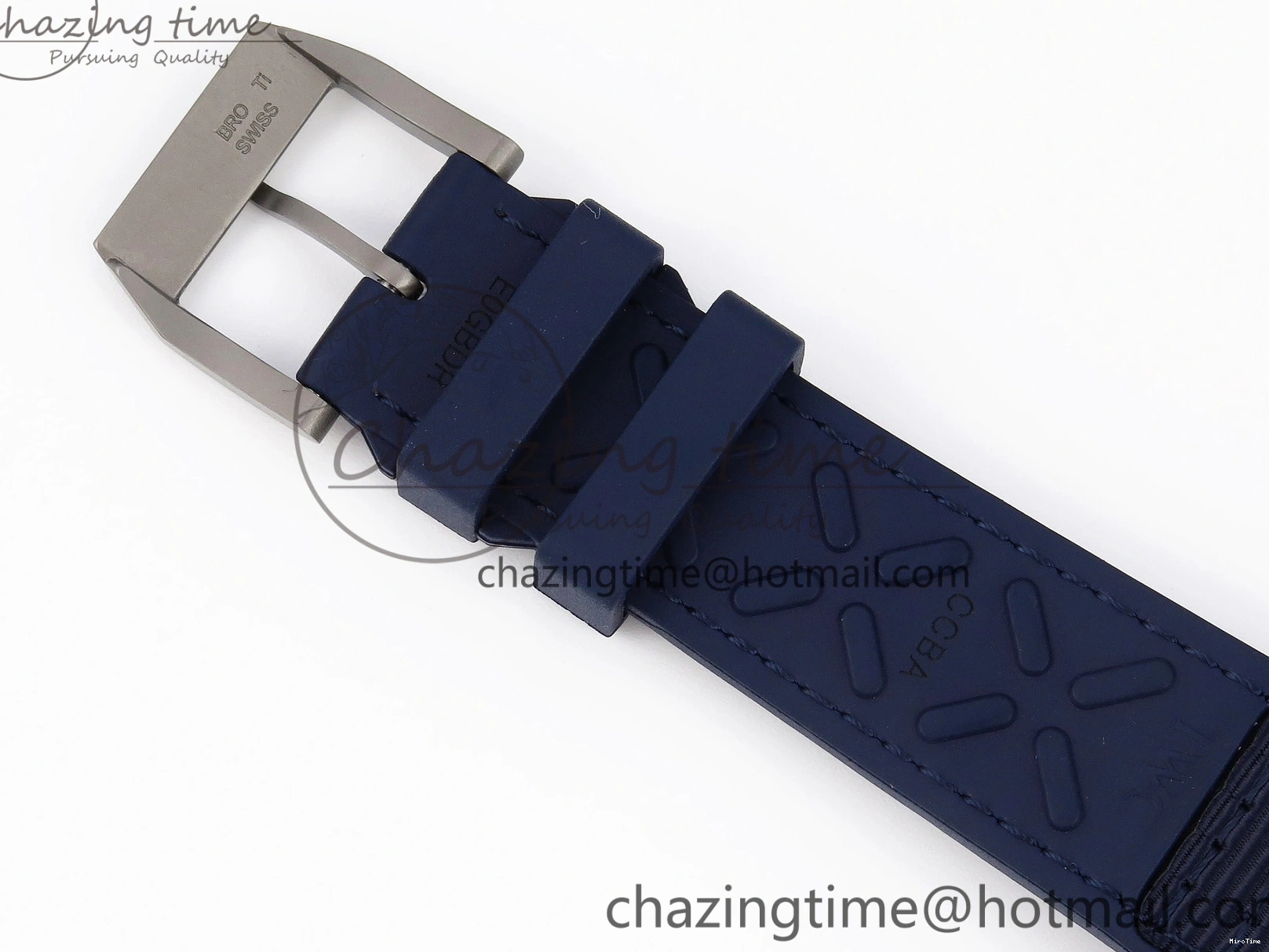 MIROTIME 0206 Original Pilot’s Watch Laureus Blue Ceramic IW328101 ZF 1:1 Best Edition on Blue Nylon Strap A 7027